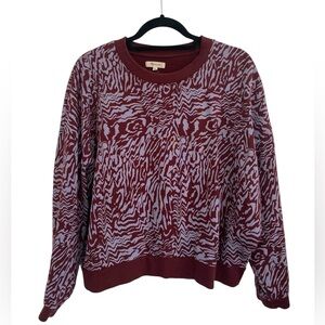 Madewell (Re)sourced Cotton Oversized Sweatshirt Sweater Size XL